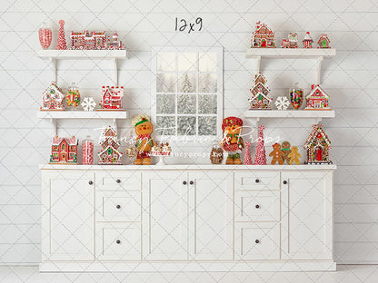 Classic Gingerbread Kitchen