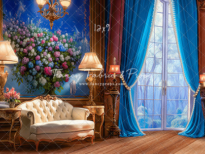 Elegant Lounge - Blue - With Sweep Option