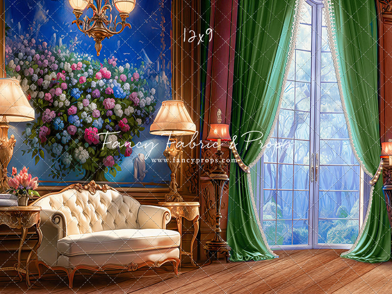 Elegant Lounge - Green - With Sweep Option