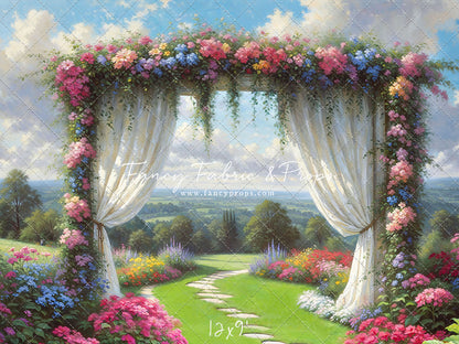 Enchanted Garden Romance - With Sweep Option