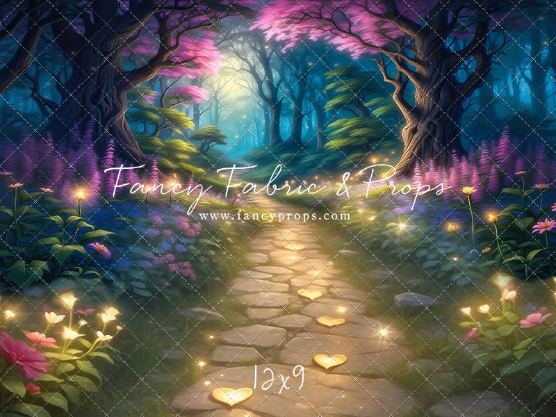 Fairy Valentine Forest - With Sweep Option
