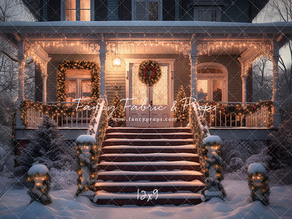 Front Porch Winter Nights