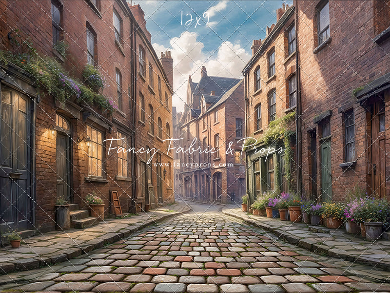 Garrison Lane - Colored Cobblestone - With Sweep Option