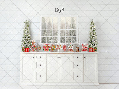 Gingerbread Kitchen Buffet