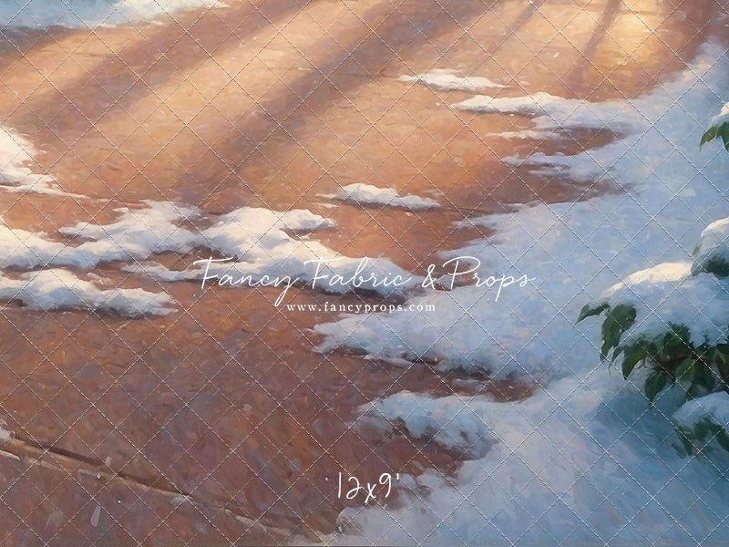 Greenhouse Snowy Floor