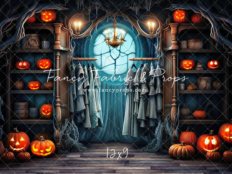 Haunted Wardrobe -Grey Floor - With Sweep Option