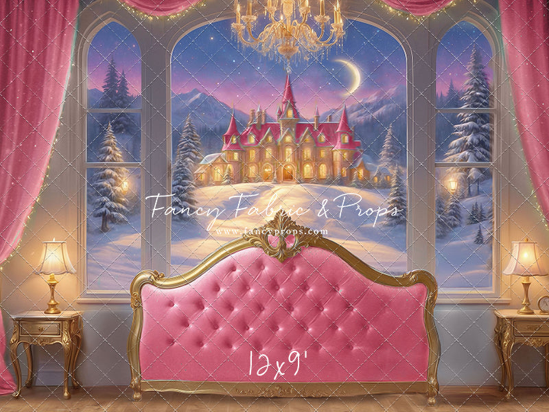 Holiday Fairytale Slumber - Pink  - With Sweep Option