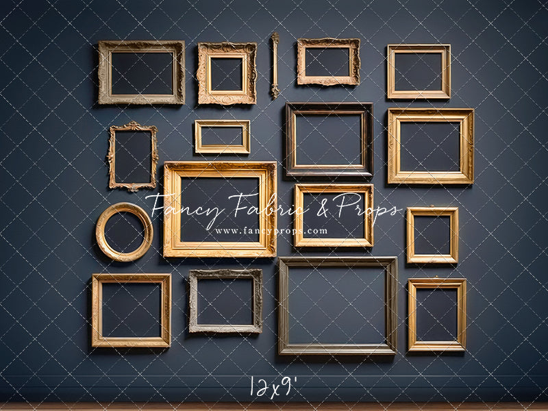 Jewel Frames - Blue - With Sweep Option