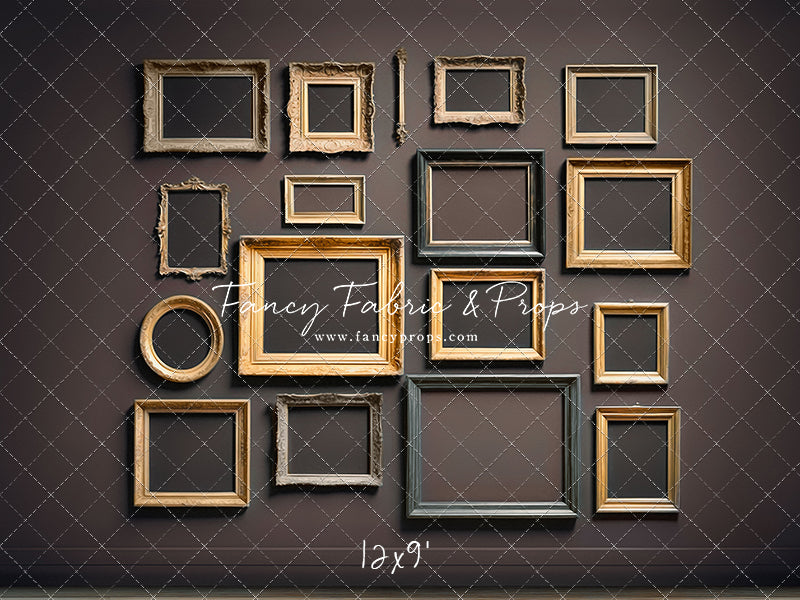 Jewel Frames - Brown - With Sweep Option
