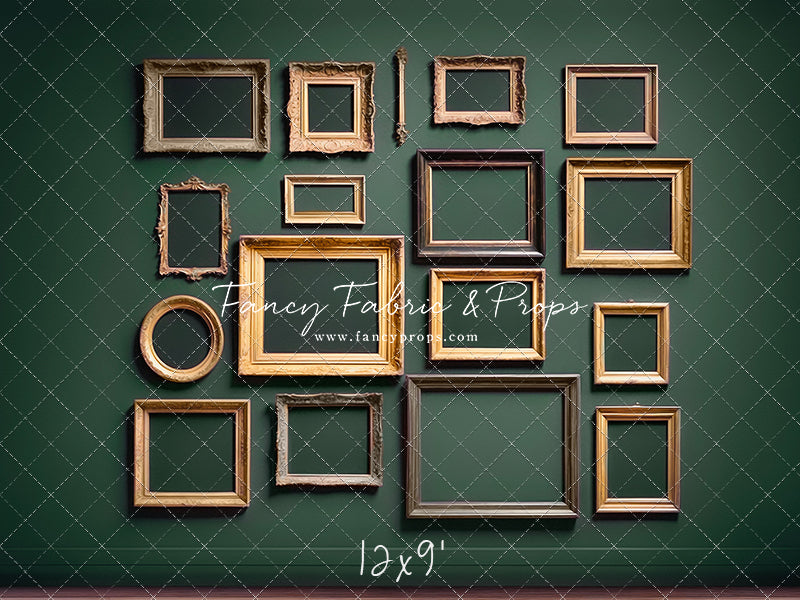 Jewel Frames - Green - With Sweep Option