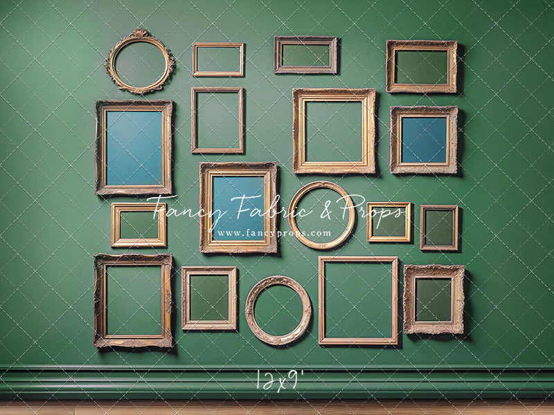 Pastel Frames - Green - With Sweep Option