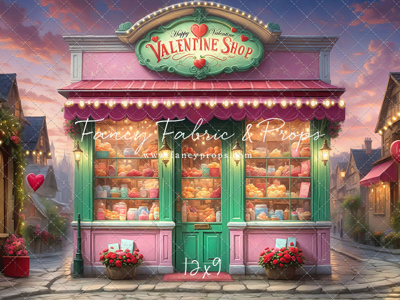 Sweet Valentine Shop- With Sweep Option