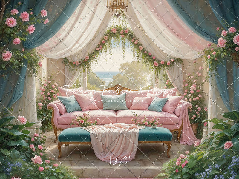 Versailles Rose Terrace - With Sweep Option