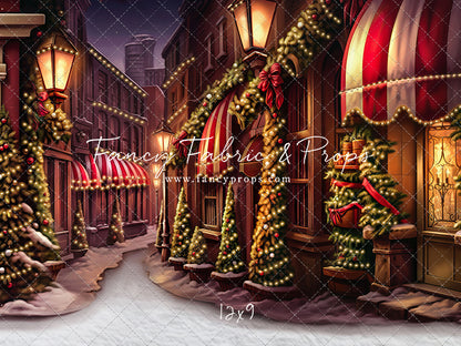 Crimson Christmas Shops - with Sweep Option