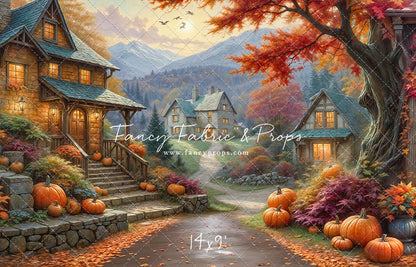 Autumn Village Vista - With Sweep Option