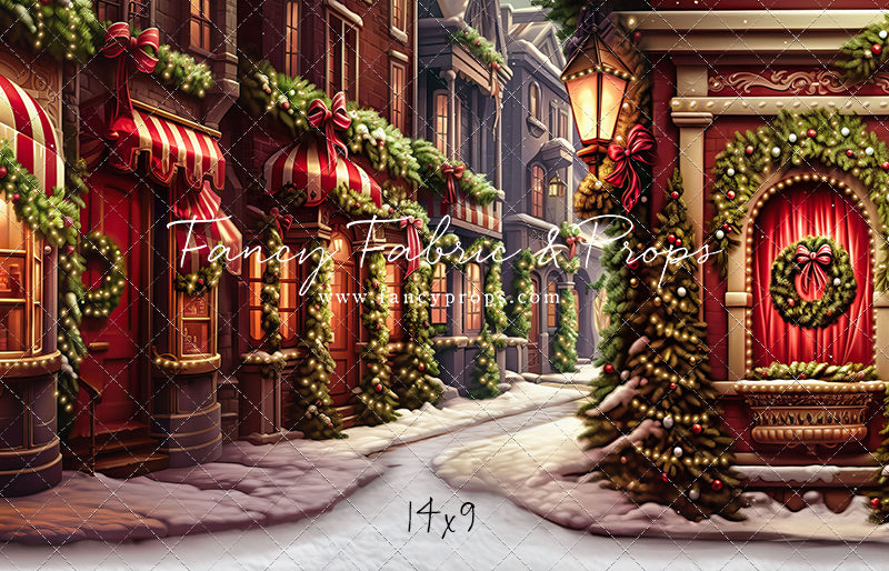 Crimson Emporium Alley - with Sweep Option