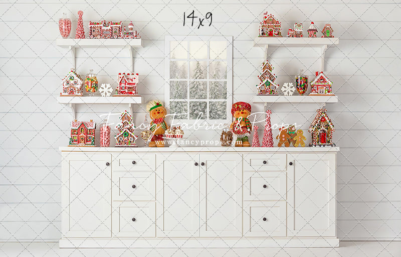 Classic Gingerbread Kitchen