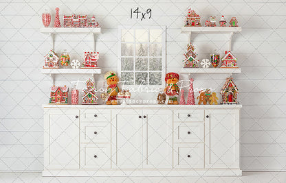 Classic Gingerbread Kitchen