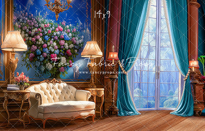 Elegant Lounge - Cyan - With Sweep Option