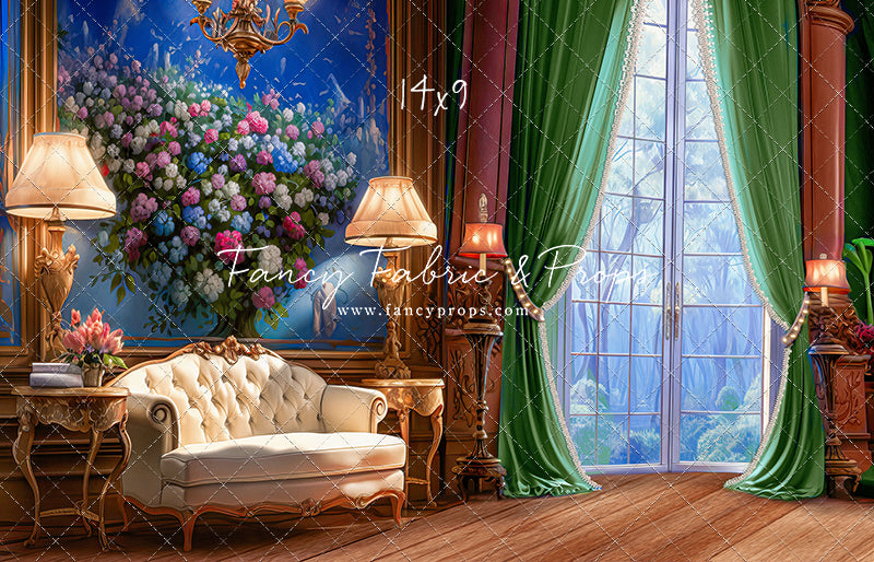 Elegant Lounge - Green - With Sweep Option