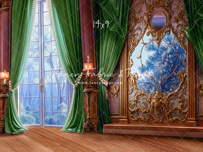 Exquisite Window - Green - With Sweep Option