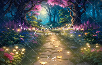 Fairy Valentine Forest - With Sweep Option