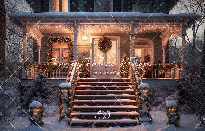 Front Porch Winter Nights