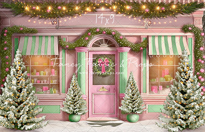 Frosty Sweet Shop - Pink & Green - with Sweep Option
