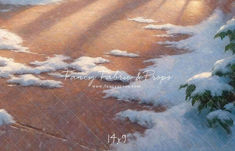 Greenhouse Snowy Floor