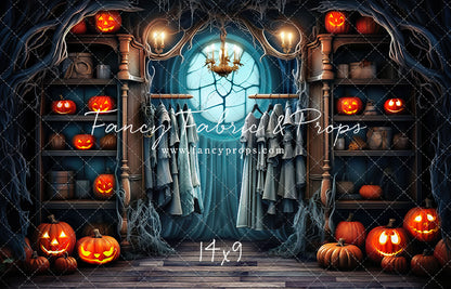 Haunted Wardrobe -Grey Floor - With Sweep Option