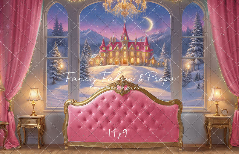 Holiday Fairytale Slumber - Pink  - With Sweep Option