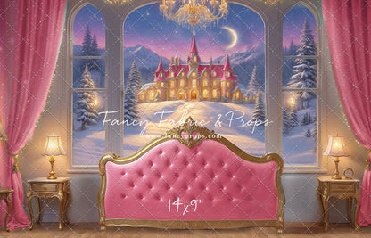 Holiday Fairytale Slumber - Pink  - With Sweep Option