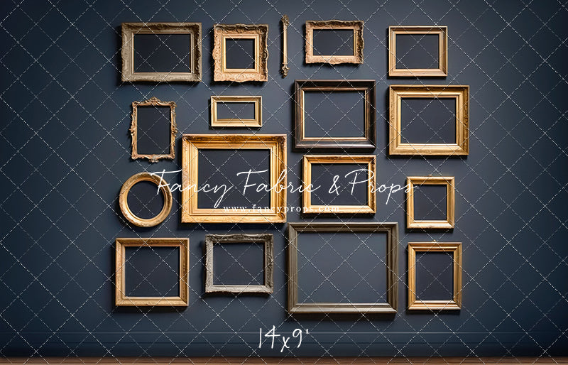 Jewel Frames - Blue - With Sweep Option
