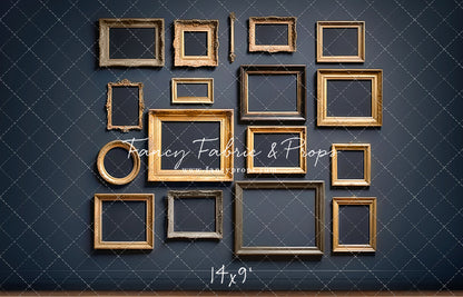 Jewel Frames - Blue - With Sweep Option