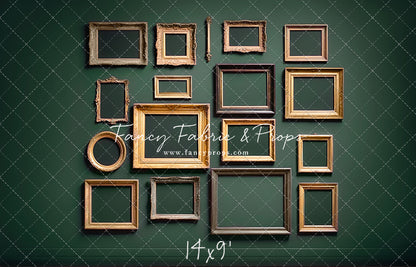 Jewel Frames - Green - With Sweep Option