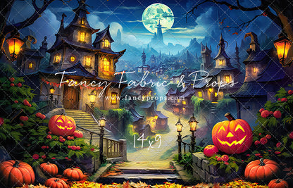 Spooky Town- No Lights - With Sweep Option