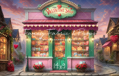 Sweet Valentine Shop- With Sweep Option