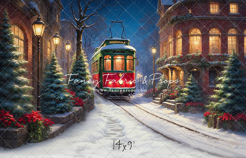 Twilight Tinsel Trolley - with Sweep Option