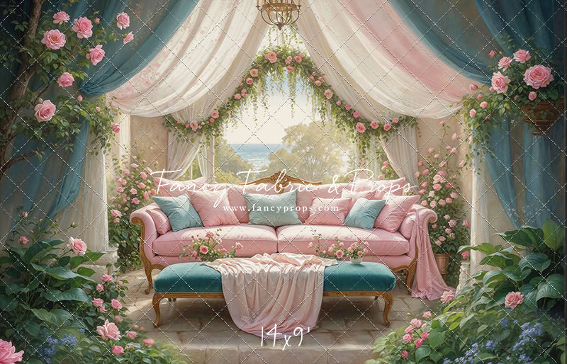 Versailles Rose Terrace - With Sweep Option