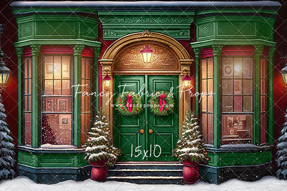 Heartfelt Holiday Home - Green With Snow Option - with Sweep Option