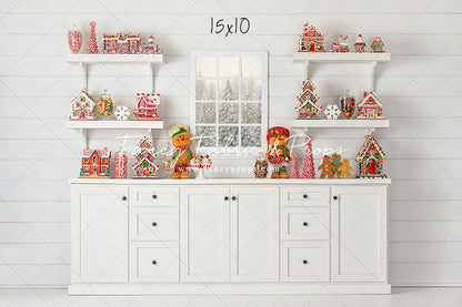 Classic Gingerbread Kitchen