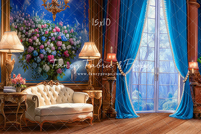 Elegant Lounge - Blue - With Sweep Option