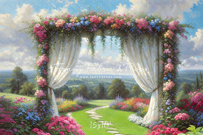 Enchanted Garden Romance - With Sweep Option