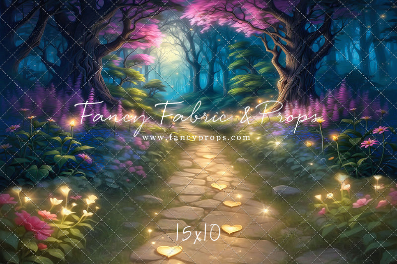 Fairy Valentine Forest - With Sweep Option