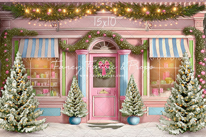 Frosty Sweet Shop - Pink & Blue - with Sweep Option