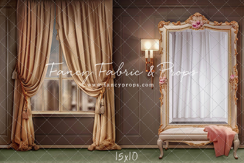 Glam Mirror - Green Floor - With Sweep Option