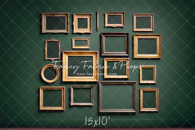 Jewel Frames - Green - With Sweep Option