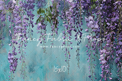 Painted Blue Wisteria
