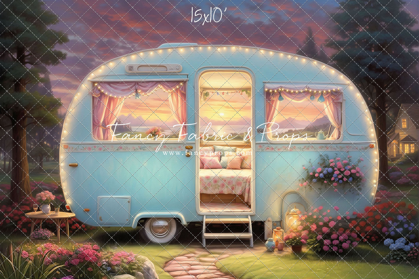 Periwinkle Wanderer- With Sweep Option