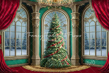 Royal Christmas Tree - Red Carpet Option - with Sweep Option